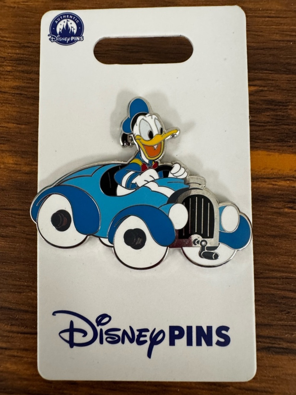 Disney Parks Donald Duck in Car Driving Roadster Enamel Pin